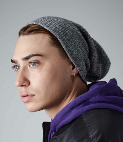 Image for Beechfield Heavy Gauge Slouch Beanie