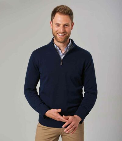 Image for Brook Taverner Dallas Zip Neck Sweater