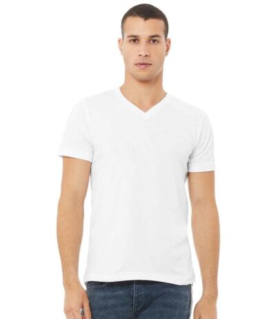 Image for Canvas Unisex Jersey V Neck T-Shirt