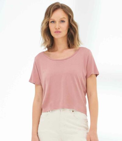 Image for Ecologie Ladies Daintree EcoViscose Cropped T-Shirt