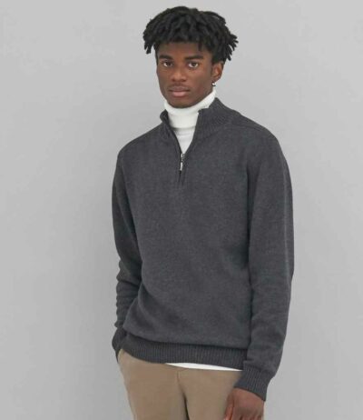 Image for Ecologie Unisex Wakhan Zip Neck Sustainable Sweater