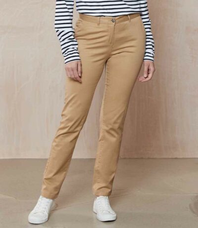 Image for Front Row Ladies Stretch Chino Trousers
