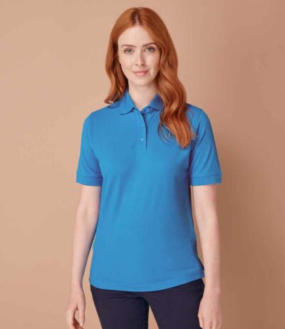 Image for Henbury Ladies Poly/Cotton Piqué Polo Shirt