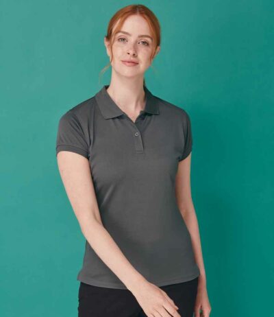 Image for Henbury Ladies Coolplus® Wicking Piqué Polo Shirt