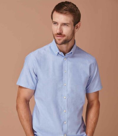 Image for Henbury Modern Short Sleeve Regular Fit Oxford Shirt