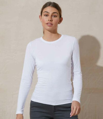 Image for AWDis Ladies Long Sleeve Tri-Blend T-Shirt