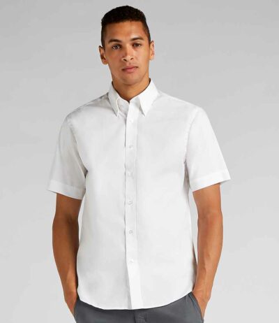 Image for Kustom Kit Premium Short Sleeve Tailored Oxford Shirt