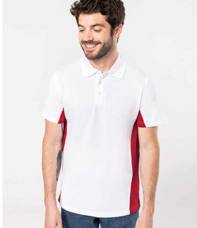 Image for Kariban Flag Poly/Cotton Piqué Polo Shirt