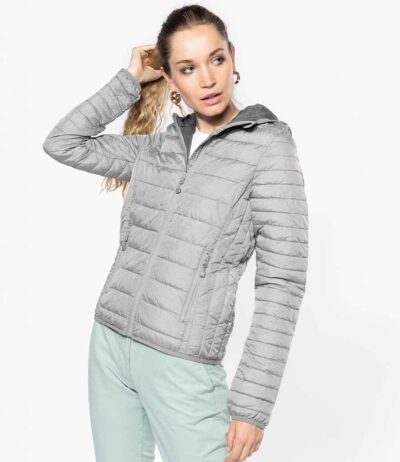 Image for Kariban Ladies Lightweight Hooded Padded Jacket