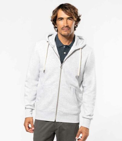 Image for Kariban Vintage Zip Hooded Sweatshirt