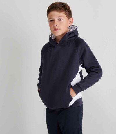Image for Finden and Hales Kids Contrast Hooded Sweatshirt