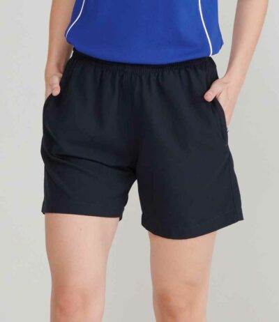 Image for Finden and Hales Ladies Microfibre Shorts