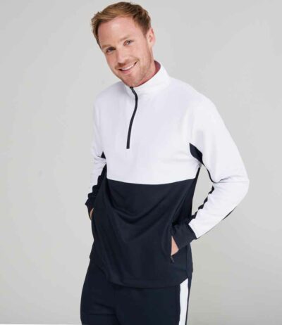 Image for Finden and Hales 1/4 Zip Tracksuit Top