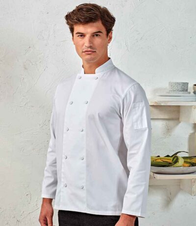 Image for Premier Coolchecker® Long Sleeve Chef’s Jacket