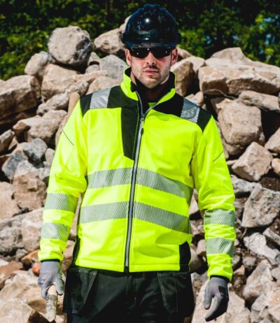 Image for Portwest PW3 Hi-Vis Soft Shell Jacket