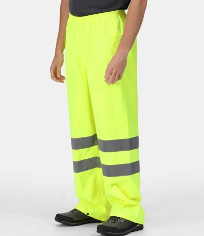 Image for Regatta High Visibility Pro Packaway Overtrousers