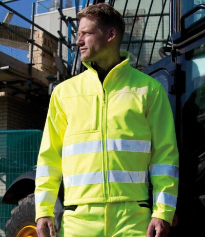 Image for Result Safe-Guard Hi-Vis Soft Shell Jacket