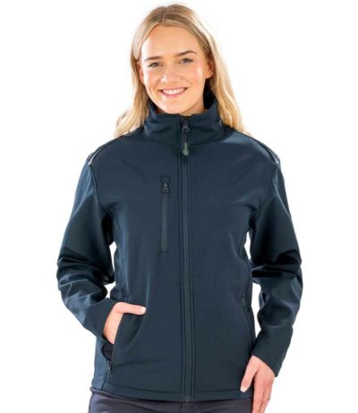 Image for Result Genuine Recycled Ladies Three Layer Printable Soft Shell Jacket