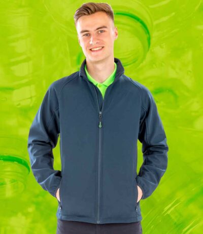 Image for Result Genuine Recycled Printable Soft Shell Jacket