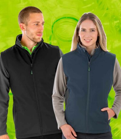 Image for Result Genuine Recycled Ladies Printable Soft Shell Bodywarmer