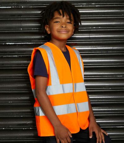 Image for Pro RTX High Visibility Kids Waistcoat