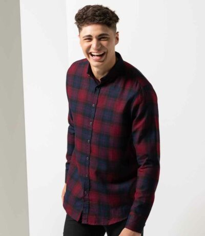 Image for SF Men Brushed Check Casual Shirt