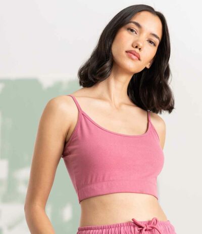 Image for SF Ladies Sustainable Cropped Cami Vest Top