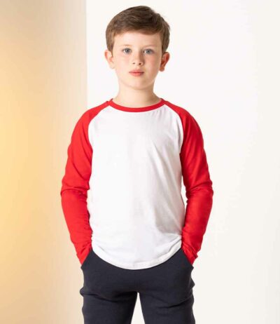 Image for SF Minni Kids Long Sleeve Baseball T-Shirt