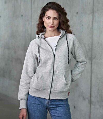 Image for Tee Jays Ladies Fashion Zip Hooded Sweatshirt