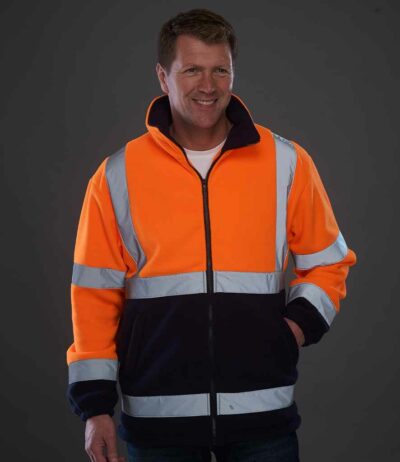 Image for Yoko Hi-Vis Heavyweight Fleece Jacket