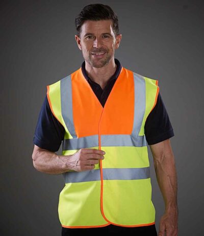 Image for Yoko Hi-Vis Two Band and Braces Waistcoat