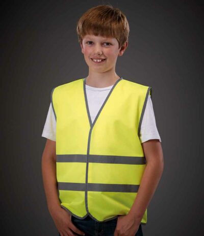 Image for Yoko Kids Hi-Vis Two Band Waistcoat