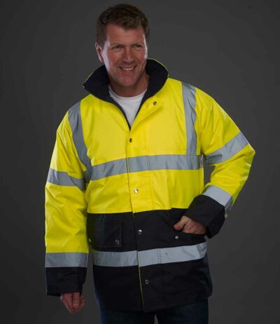 Image for Yoko Hi-Vis Two Tone Motorway Jacket