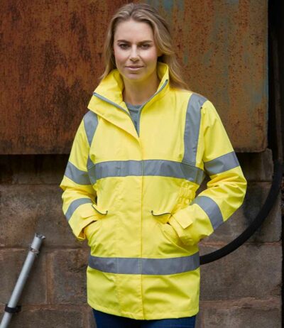 Image for Yoko Ladies Hi-Vis Executive Jacket